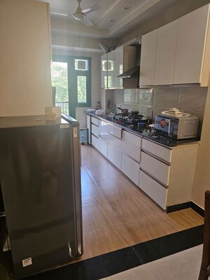 Kitchen in 2 BHK Builder Floor at Sector 55 – for Rent