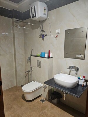 Bathroom in 2 BHK Builder Floor at Sector 55 – for Rent