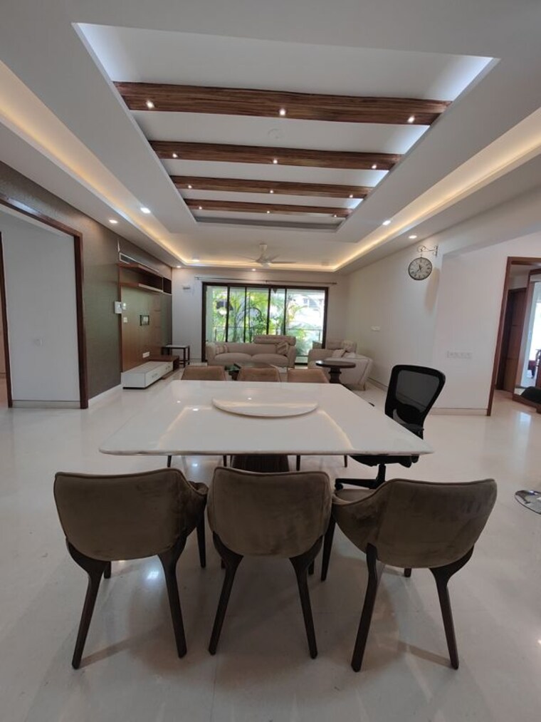Dining area, high grounds 4 Bedroom 4350 Sq.Ft. Apartment In High Grounds Bangalore 10454817