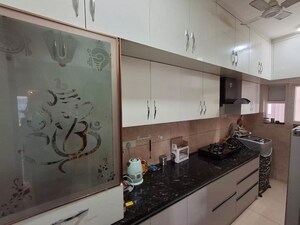 Kitchen in 2 BHK Apartment at Prestige High Fields, Gachibowli – for Rent
