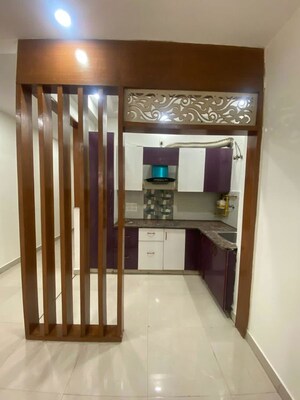 Kitchen in 2 BHK Builder Floor at Divya Angels, Indrapuram – for Rent