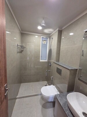 Bathroom in 2 BHK Builder Floor at DLF Atria, Dlf Phase ii – for Rent