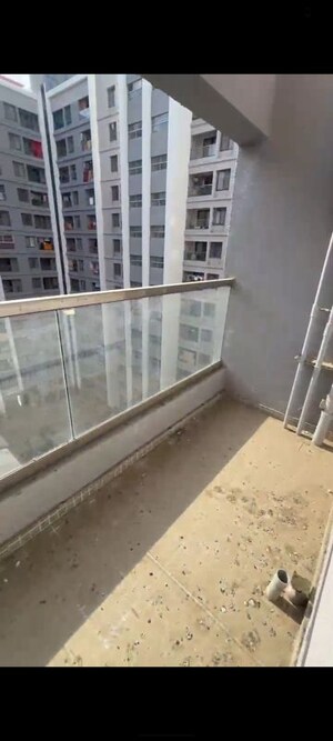 Balcony in 2 BHK Apartment at Roshan Milestone, Tathawade – for Rent