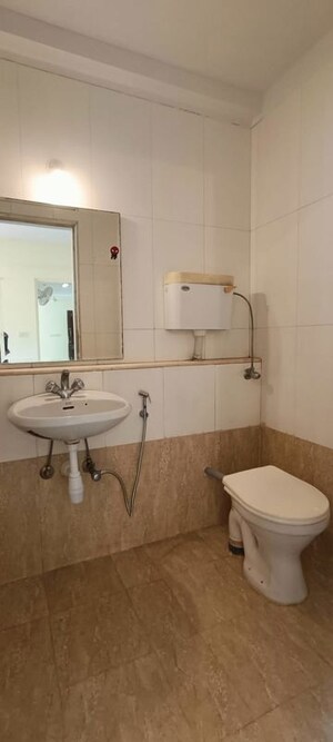 Bathroom in 3 BHK Apartment at Hiranandani Estate Crown, Ghodbunder Road – for Rent