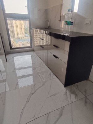 Kitchen in 2 BHK Apartment at Raymond Realty Phase II, Pokhran Road No Two – for Rent