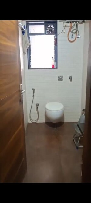 Bathroom in 2 BHK Apartment at Nilambari Apartment, Vile Parle East – for Rent