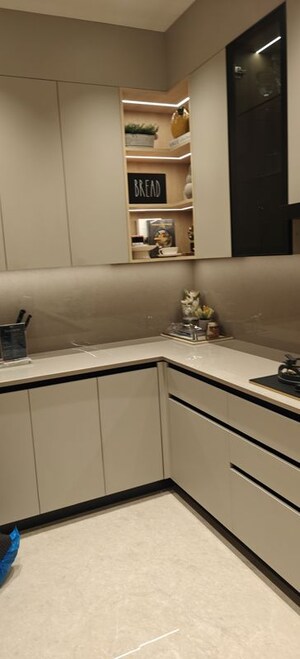Kitchen in 3.5 BHK Builder Floor at Emaar Emerald Floors Premier, Sector 65 – for Sale