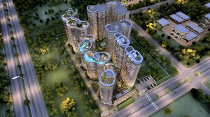 Master Plan in 2 BHK Apartment at Rise Organic Ghar, Lal Kuan – for Sale