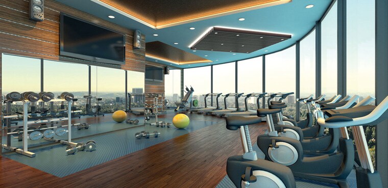 Gym, rise-organic-ghar 2 Bedroom 1050 Sq.Ft. Apartment In Lal Kuan Ghaziabad 10417284
