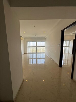 Living Room in 2 BHK Apartment at Ruparel Ariana, Parel – for Rent