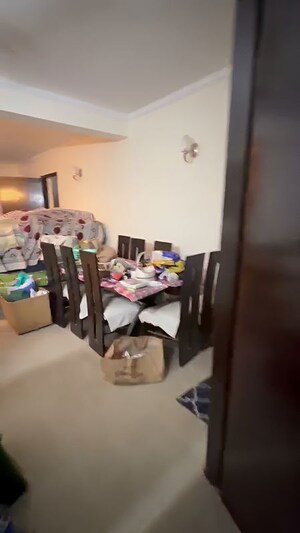 Dining area in 3 BHK Builder Floor at Rajpur Khurd Extension – for Sale