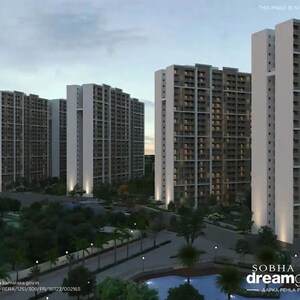 2 BHK Apartment – Exterior View View at Sobha Dream Gardens, Thanisandra Main Road - for Rent