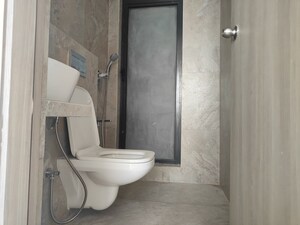 Bathroom in 2 BHK Apartment at Prescon Midtown Bay, Mahim West – for Rent