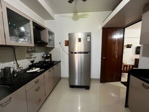 Kitchen in 3 BHK Apartment at Bhoomi Park, Malad West – for Rent