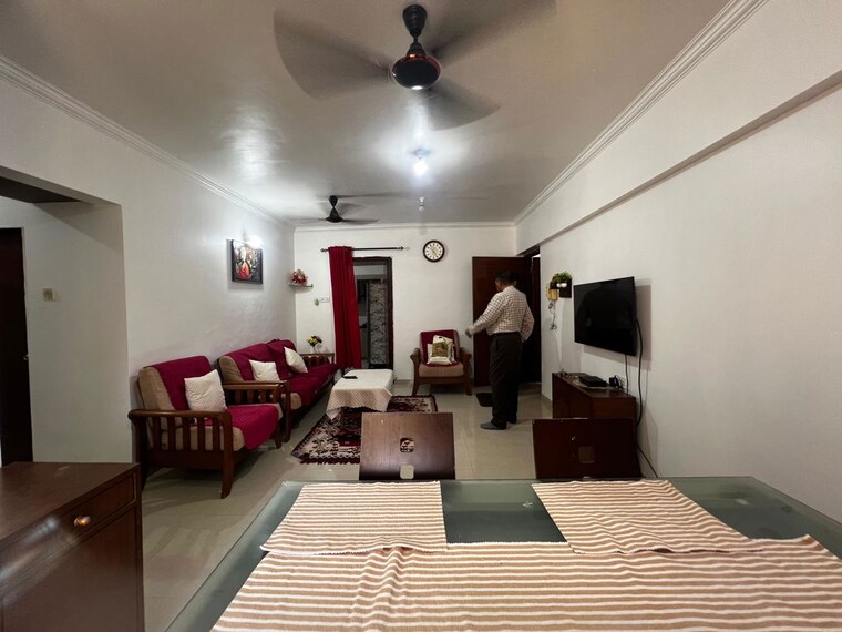 Living Room, bhoomi-park 3 Bedroom 1000 Sq.Ft. Apartment In Malad West Mumbai 10455020