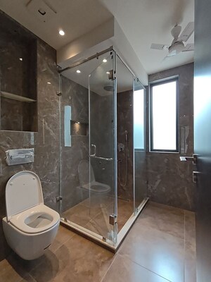 Bathroom in 4 BHK Apartment at Conscient Heritage Max II, Sector 102 – for Rent