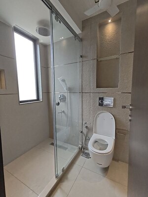Bathroom in 4 BHK Apartment at Conscient Heritage Max II, Sector 102 – for Rent