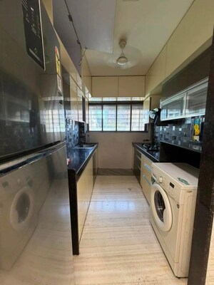 Kitchen in 2 BHK Apartment at Pushpanjali Apartment Prabhadevi, Prabhadevi – for Rent
