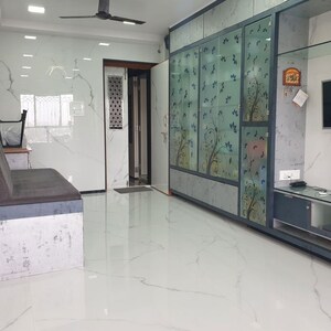 Living Room in 1 BHK Apartment at Earth Vintage, Dadar West – for Rent