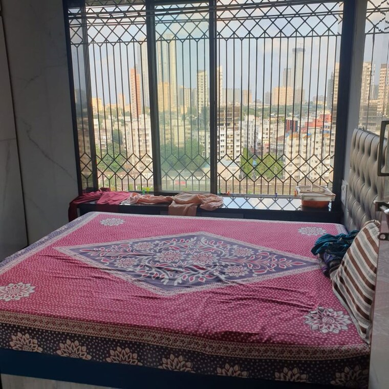 Bedroom, earth-vintage 1 Bedroom 500 Sq.Ft. Apartment In Dadar West Mumbai 10455109