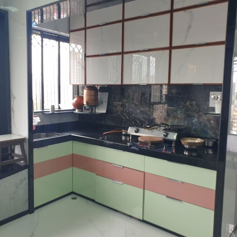 Kitchen, earth-vintage 1 Bedroom 500 Sq.Ft. Apartment In Dadar West Mumbai 10455109