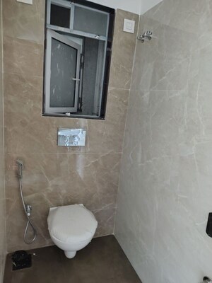 Bathroom in 1 BHK Apartment at Newyork Ranbir Heights, Andheri East – for Rent