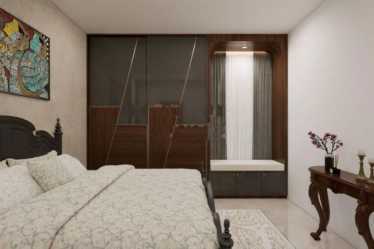 Bedroom, my-home-avatar 2 Bedroom 1750 Sq.Ft. Apartment In Gachibowli Hyderabad 10455172