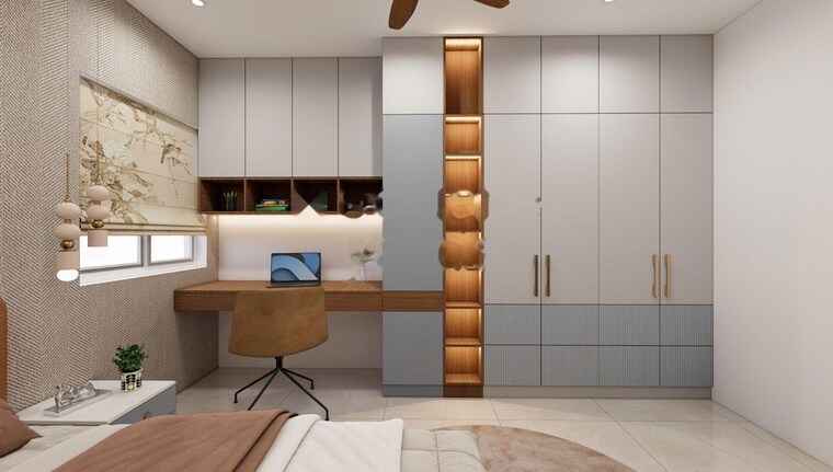 Kitchen, my-home-avatar 2 Bedroom 1750 Sq.Ft. Apartment In Gachibowli Hyderabad 10455172