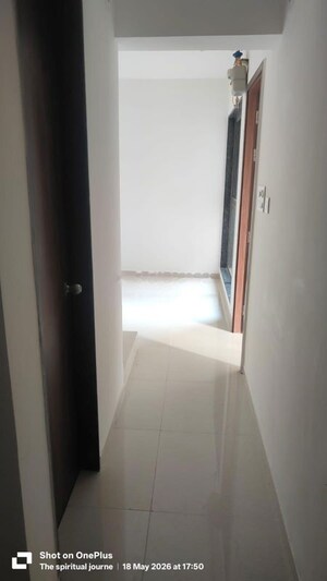 Building Lobby in 1 BHK Apartment at Runwal Eirene, Balkum Pada – for Rent