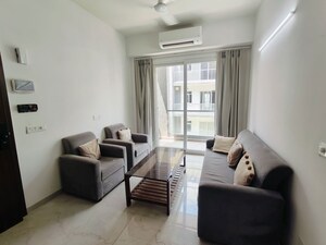 Living Room in 2 BHK Apartment at Smart World Orchard, Sector 61 – for Rent