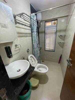 Bathroom in 2 BHK Apartment at Avant Heritage, Jogeshwari East – for Rent