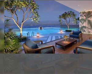 Swimming Pool in 3 BHK Apartment at Arkade Aspire, Goregaon East – for Rent