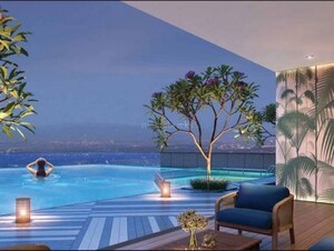 Swimming Pool in 3 BHK Apartment at Arkade Aspire, Goregaon East – for Rent