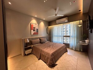 Bedroom in 3 BHK Apartment at Gurukrupa Marina Enclave, Malad West – for Rent