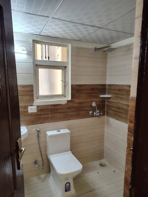 Bathroom in 3 BHK Apartment at Nirala Greenshire, Sector 2 Greater Noida – for Rent