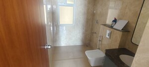Bathroom in 3 BHK Apartment at Aurobindo The Regent, Kondapur – for Rent
