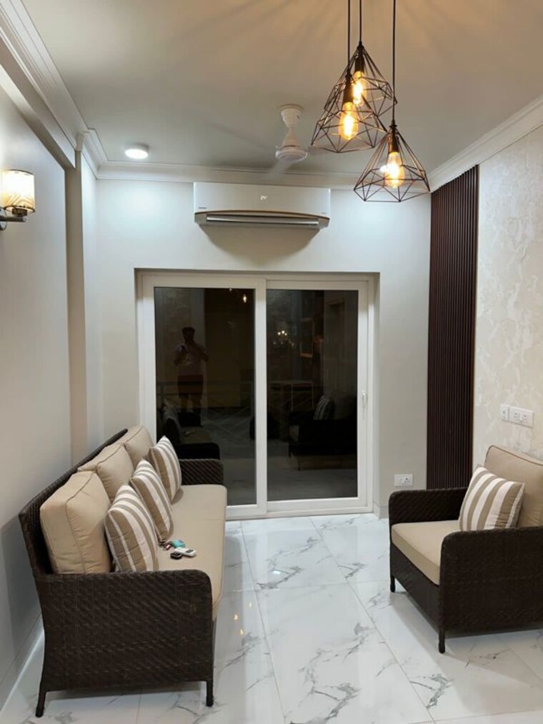 Living Room, central-park-flower-valley 3 Bedroom 1210 Sq.Ft. Builder Floor In Sohna Sector 33 Gurgaon 10455314