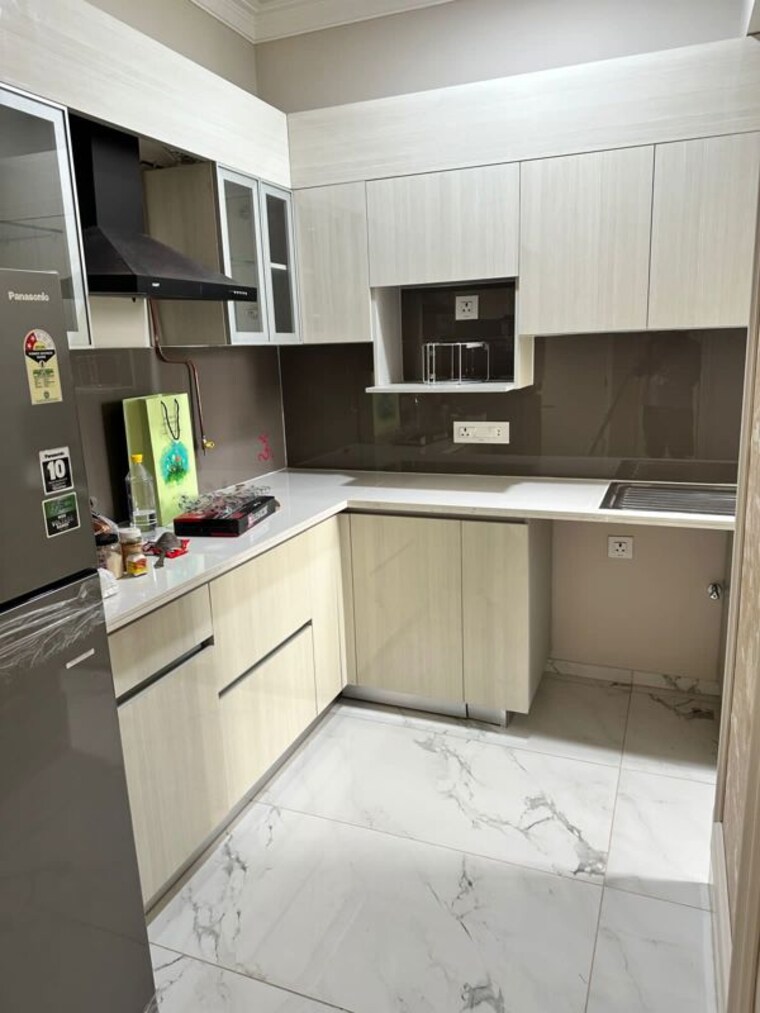 Kitchen, central-park-flower-valley 3 Bedroom 1210 Sq.Ft. Builder Floor In Sohna Sector 33 Gurgaon 10455314