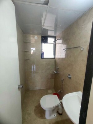 Bathroom in 2 BHK Apartment at Kohinoor Zen Estate, Kharadi – for Rent