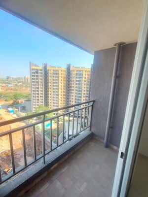 Balcony in 2 BHK Apartment at Kohinoor Zen Estate, Kharadi – for Rent