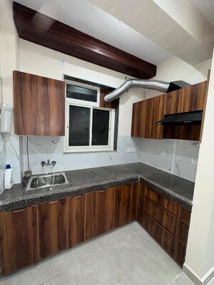 Kitchen in 1 BHK Builder Floor at Mohyal Colony – for Rent