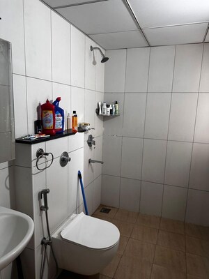 Bathroom in 3 BHK Apartment at Godrej 24 Sarjapur, Sarjapur Road – for Rent