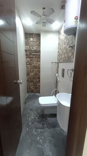Bathroom in 3 BHK Builder Floor at Saket – for Rent