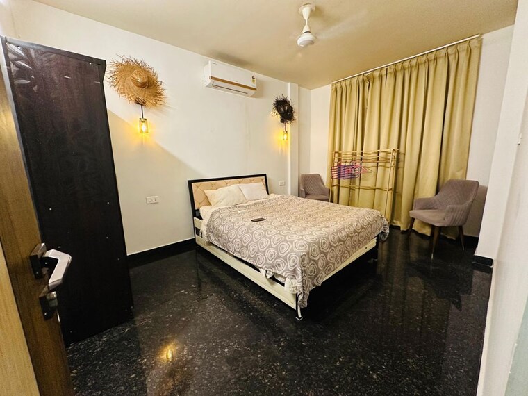 Bedroom, siolim 2 Bedroom 1000 Sq.Ft. Apartment In Siolim Goa 10455385