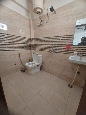 Bathroom in 1 BHK Builder Floor at Mohyal Colony – for Rent