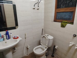 Bathroom in 1 RK Independent House at Sector 36 – for Rent