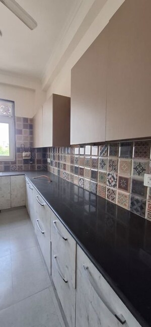 Kitchen in 3 BHK Builder Floor at Kalkaji – for Rent