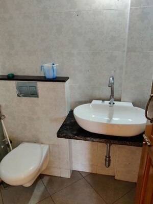 Bathroom in 2 BHK Apartment at Siolim – for Rent
