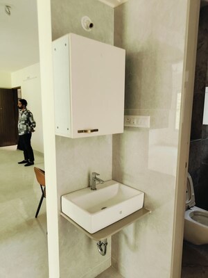 Bathroom in 3 BHK Apartment at Erandwane – for Rent