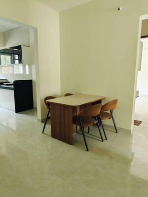 Dining area in 3 BHK Apartment at Erandwane – for Rent